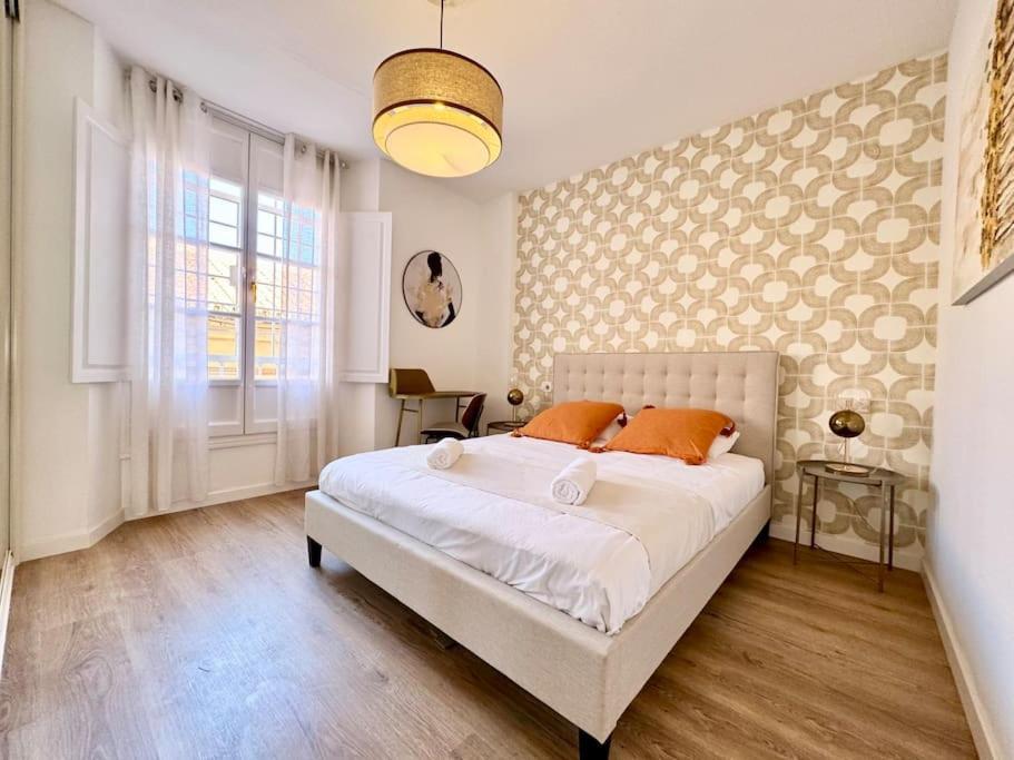 Spacious 3Bd Central Malaga With 2Bh & Ac Esterno foto