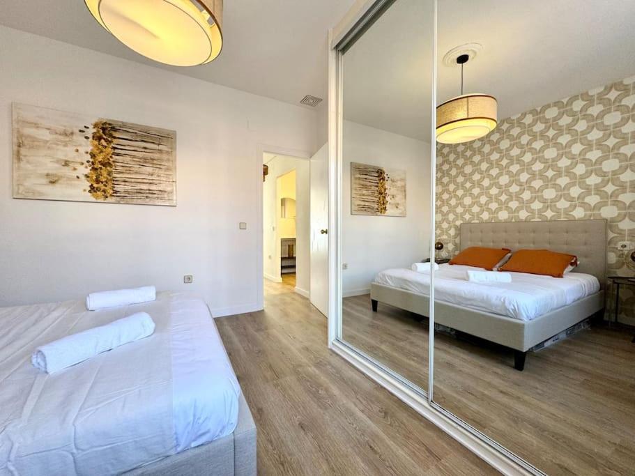 Spacious 3Bd Central Malaga With 2Bh & Ac Esterno foto