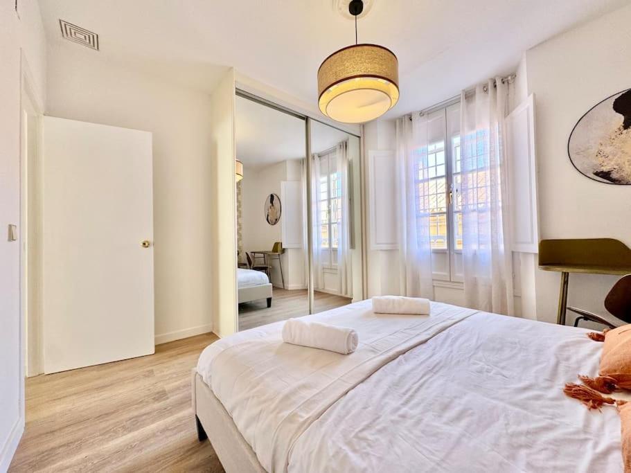 Spacious 3Bd Central Malaga With 2Bh & Ac Esterno foto